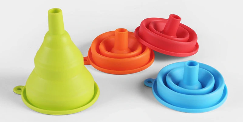silicone collapsible funnel